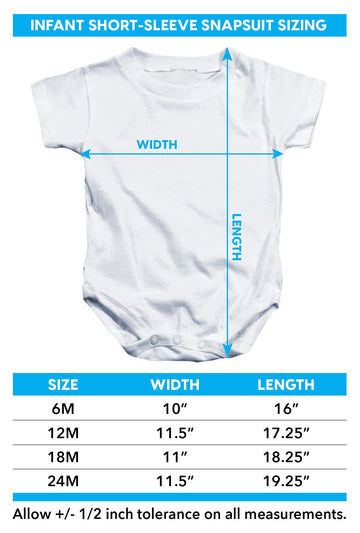 Popfunk Nasa Problematic Diaper Baby Onesie Bodysuit, 6 Months