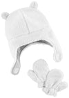 Simple Joys By Carter'S Baby Hat And Mitten Set, Ivory, 0-9 Months