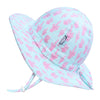 Jan & Jul Infant Girl Sun-Hat, Upf 50+, 100% Cotton (S: 0-6 Months, Coral)