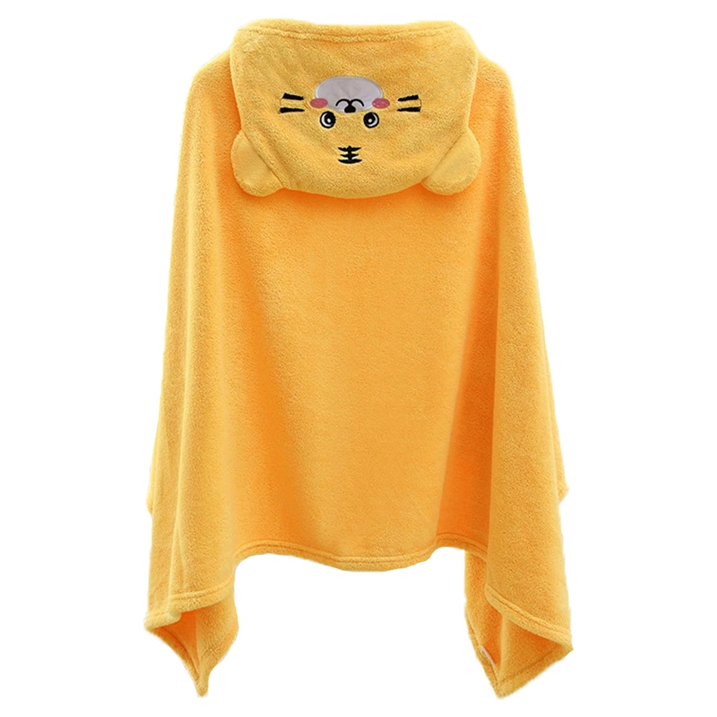 IFaryMes Toddler Bath Towel Baby Towels with Hood 27.5X55 Ultra Absorbent Soft Bathrobe Blanket Kids Shower Towel for Girls and