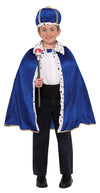 Rubie'S Child'S Forum King Robe & Crown Set, Blue, One Size