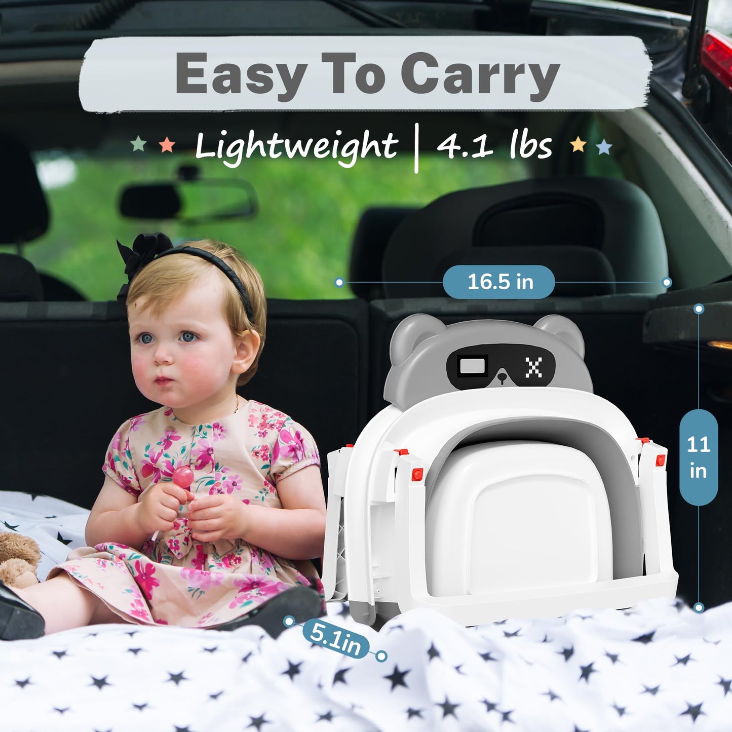 Avidor Baby Bathtub,Collapsible Bathtub For Newborn To Toddler,Durable Essential Infant Bath Tub,Portable Travel Baby Tub With S