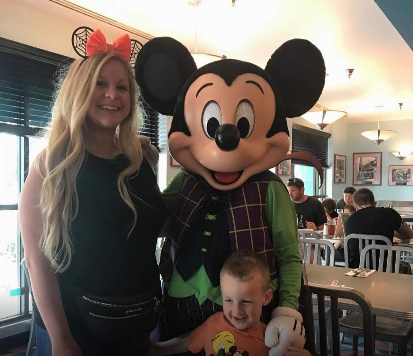 Clgift Rainbow Sparkle Sequin Mouse Ears: Classic Red Minnie, Orange Mickey For Halloween (Orange Black Web)