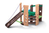 Little Tikes 2-in-1 Castle Climber, Brown