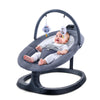 VaVaSoo 2-in-1 Electric Baby Swing, Toddler Seat up to 66 lbs, Dual-Arm Support for Enhanced Stability, 3 Swing Motions & 8 Soot