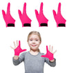 4Pcs Thumb Sucking Guard Gloves Kids Anti Thumb Sucking Glove Chewy Compression Thumb Sucking Stop Nail Biting Finger Biting Glo