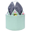 Easter Basket Easter Egg Hunting Basket Easter Bunny Basket Candy Egg Basket Gift Buckets Seersucker Egg Basket Bags For,Persona
