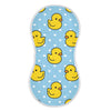 YYZZH Cartoon Cute Duck Heart Pattern Muslin Burp Cloths for Baby 1 Pack 100% Cotton Baby Washcloths Bibs for Boy Girl