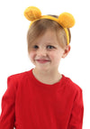 Disney Pooh Ears Headband - Plush Ears With Embroidered Pooh Face, Officially Licensed