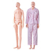 VEVOR Nursing Training Manikin, Male/Female Life Size Demonstration Human Manikin for Nursing Training, Multifunctional Educatio