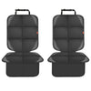 Vanlontd Car Seat Protector, 2 Pack With Non-Slip Bottom And 2 Large Mesh Pockets For Suv, Sedan, Trunk, Leather And Fabric Car