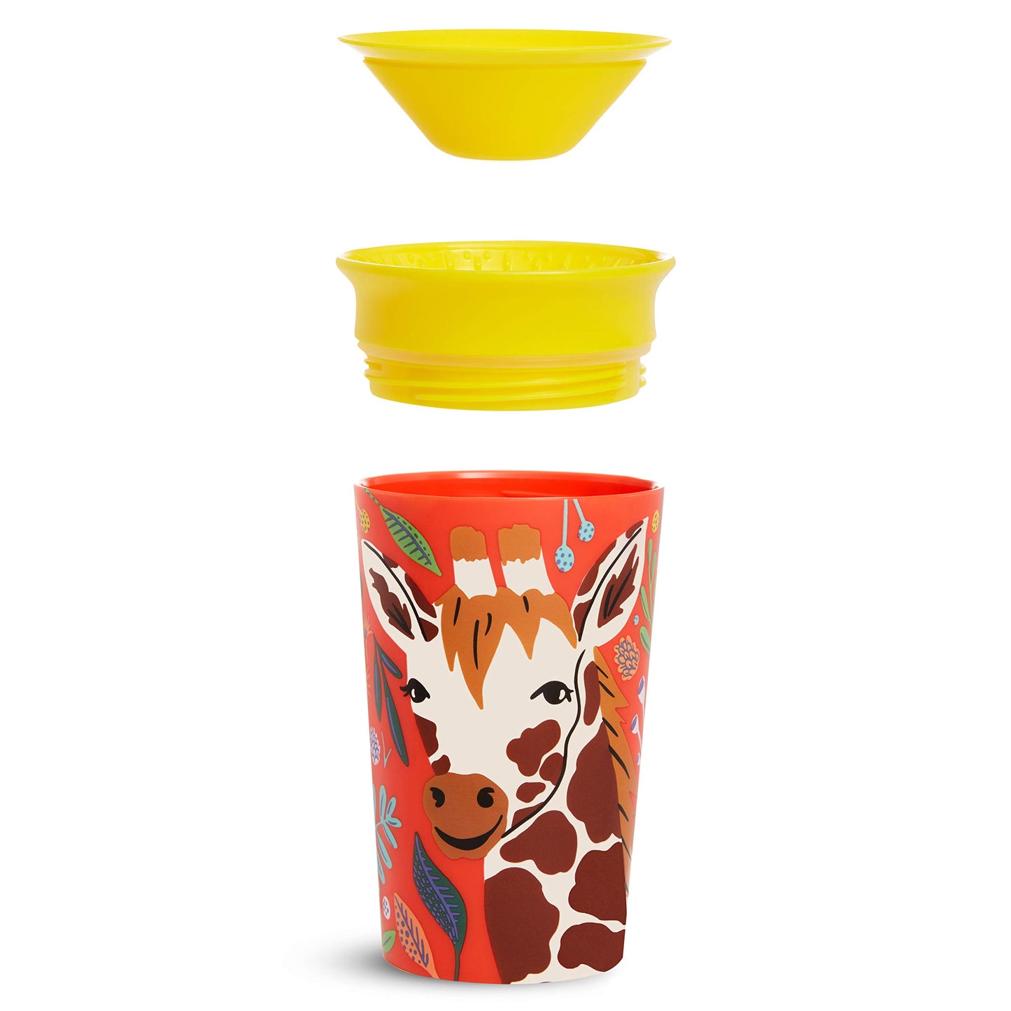 Munchkin Miracle 360 Wildlove Sippy Cup, 9 Oz, Giraffe