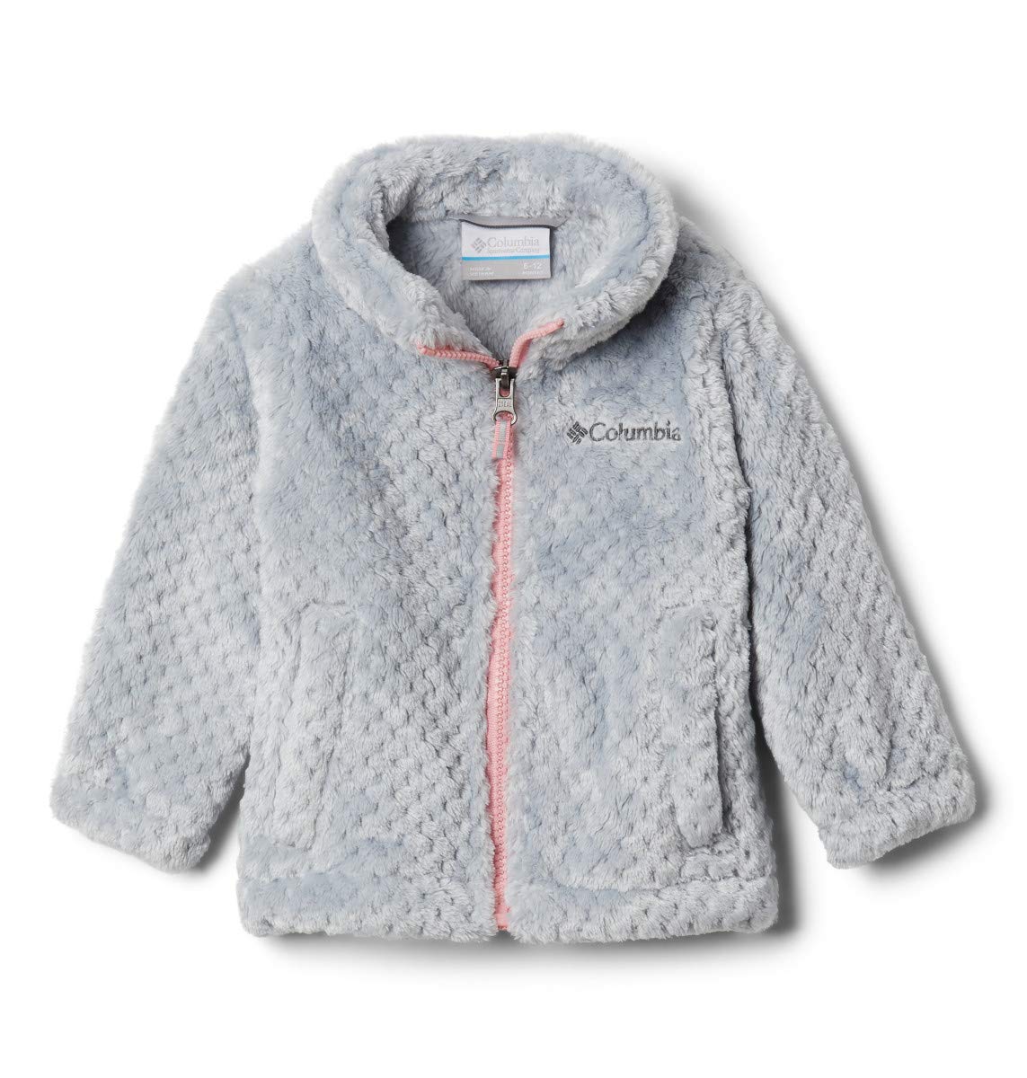 Columbia Baby Fire Side Sherpa Full Zip, Columbia Grey, 6/12