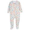Gerber Unisex Baby Toddler Buttery Soft Snug Fit Footed Pajamas With Viscose Made From Eucalyptus, Abc, 3T