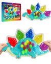 Dinosaur Sensory Toys for Toddlers 3-5 Travel Toys Color Sorting Matching Activities Preschool Toddler Car Activities Quiet Calm