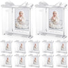12 Set My 1st Birthday Party Favors Supplies First Birthday Photo Frame First Anniversary Decoration with Clear Plastic Crystal