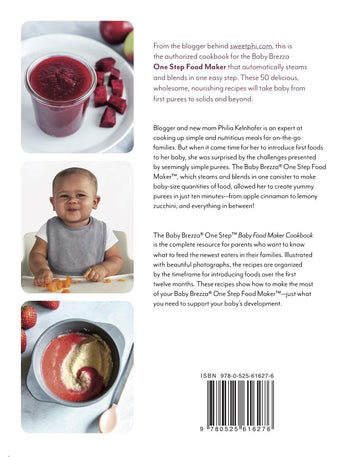 Baby Brezza Organic Baby Food Cookbook - Easy Food Maker Puree And Whole Food Recipes For Your Baby Or Toddler
