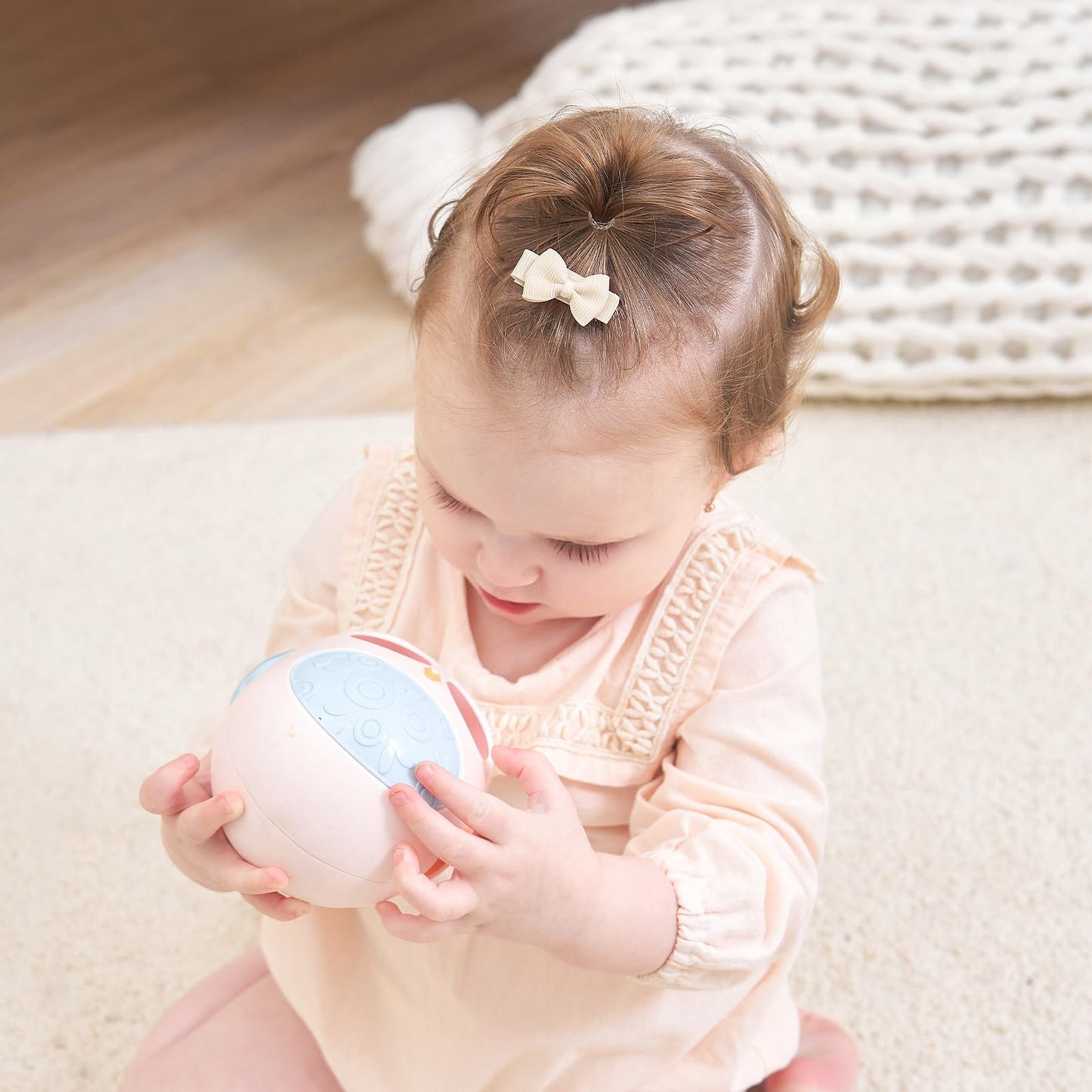 Mini Fully Lined Grosgrain Ribbon Hair Bows Clips For Girls - 1.2' Tiny Bows For Fine Infant Hair, 60Pcs (30 Colors In Pairs)