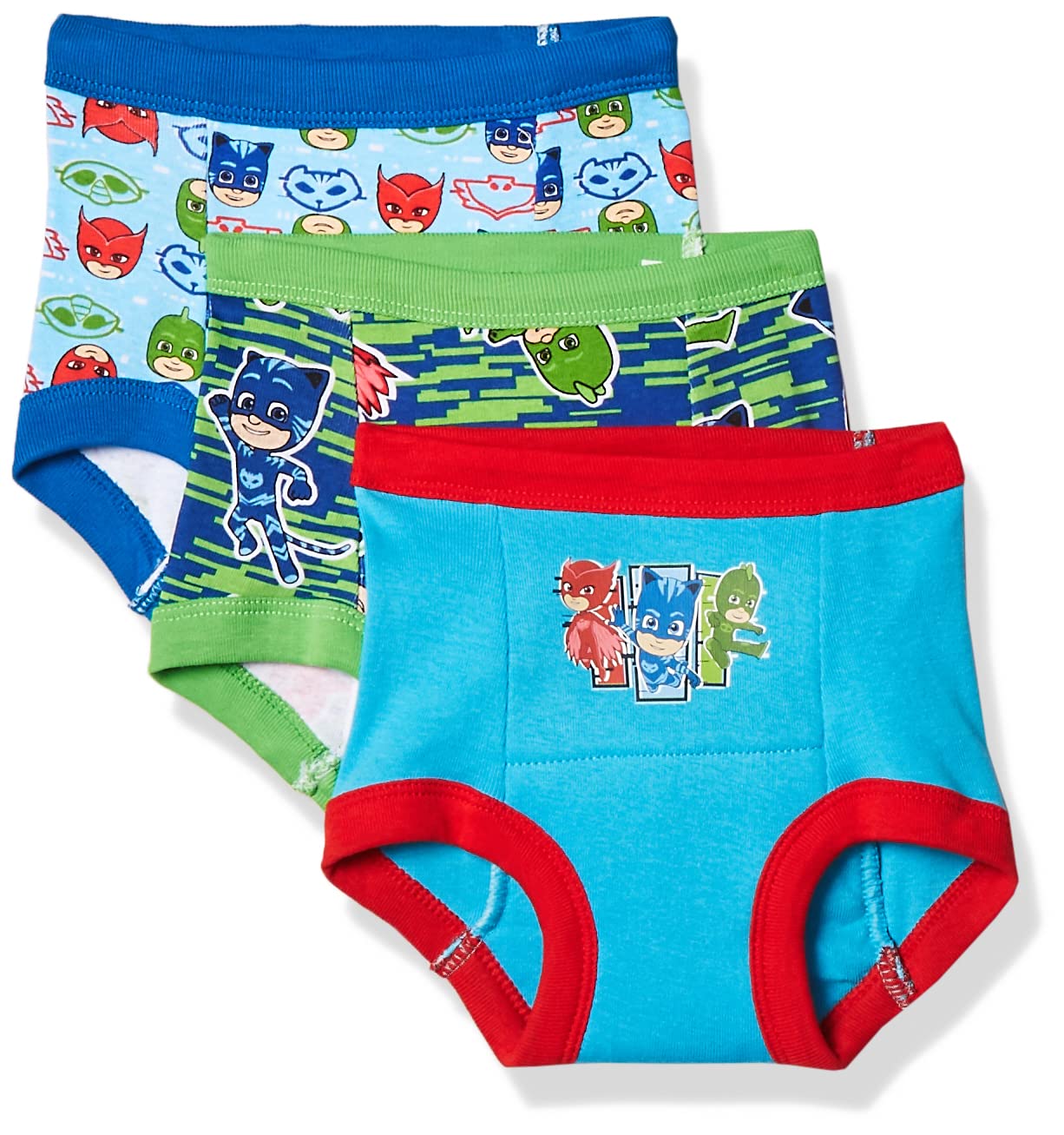 Pj Masks Unisex Baby Toddler Boys, 7Pk Or 10Pk Potty Training Pants With Success Tracking Chart Including Stickers In Sizes 2T,