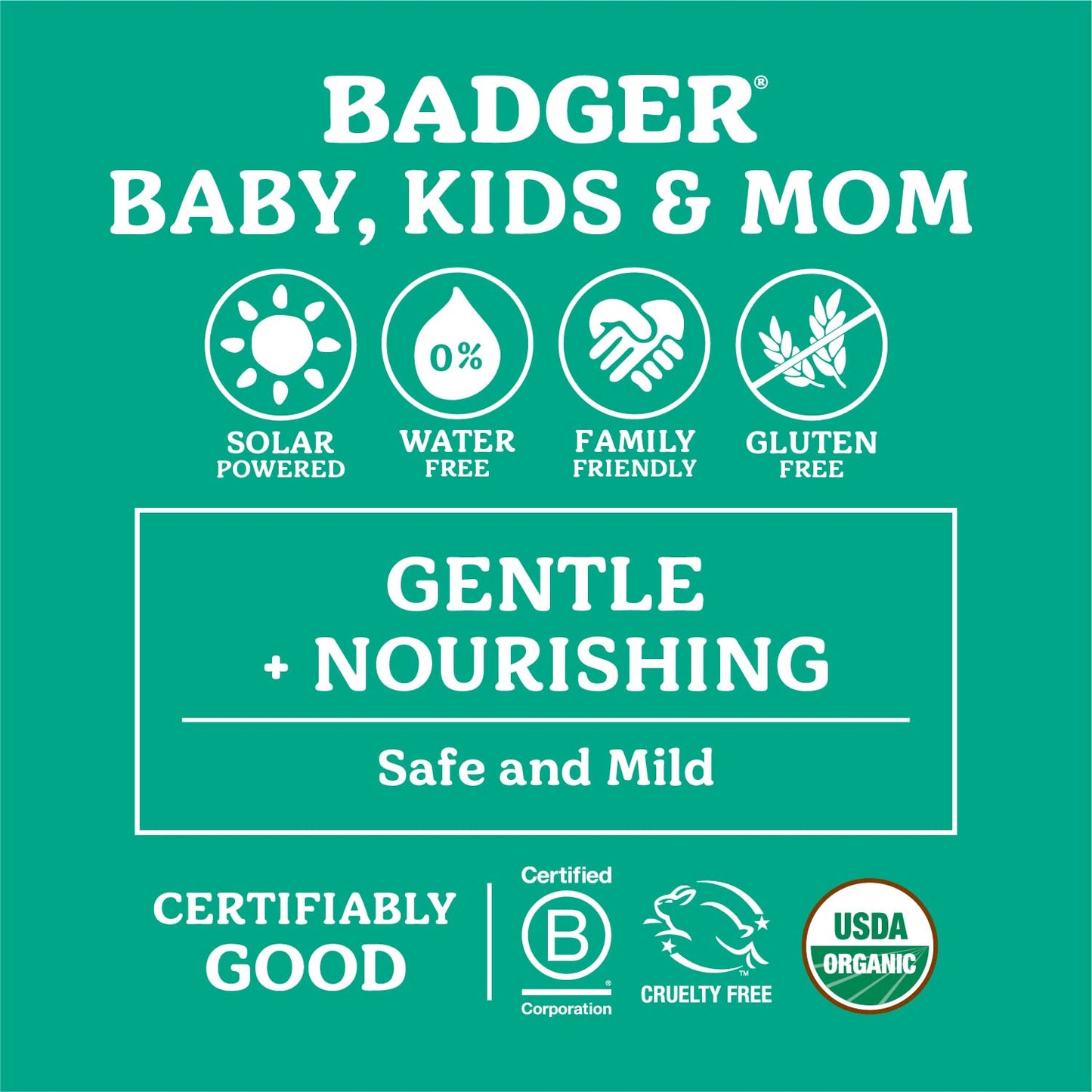 Badger Baby Balm W Chamomile Calendula, All Organic Baby Moisturizer For Cradle Cap Diaper Rash, Soothing Nourishing Gentle Baby