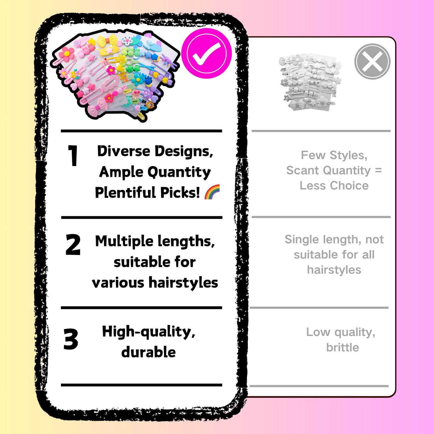 Maitianisk 25Pcs Hair Accessories For Girls Little Girl Hair Clips Barrettes For Baby Toddler Teens Women Kids Cute Candy Colorf