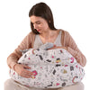 Battop Nursing Pillow For Breastfeeding,With Removable Covers,Plussize Breastfeeding Pillows For Mom,Bottle Feeding,Extra Pillow