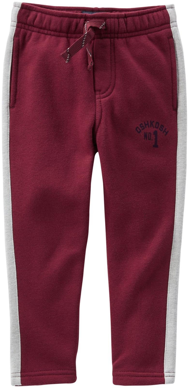Oshkosh B'Gosh Baby Boys' Knit Pant 11490912, Red, 12 Months
