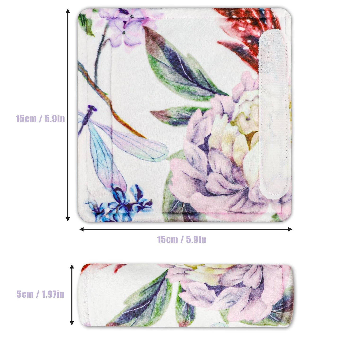 Car Seat Strap Pads For Baby Kids, Hnhuaming Ultra Soft Carseat Straps Shoulder Covers, 2 Pack Infant Seat Belt Cover Pad For Ba