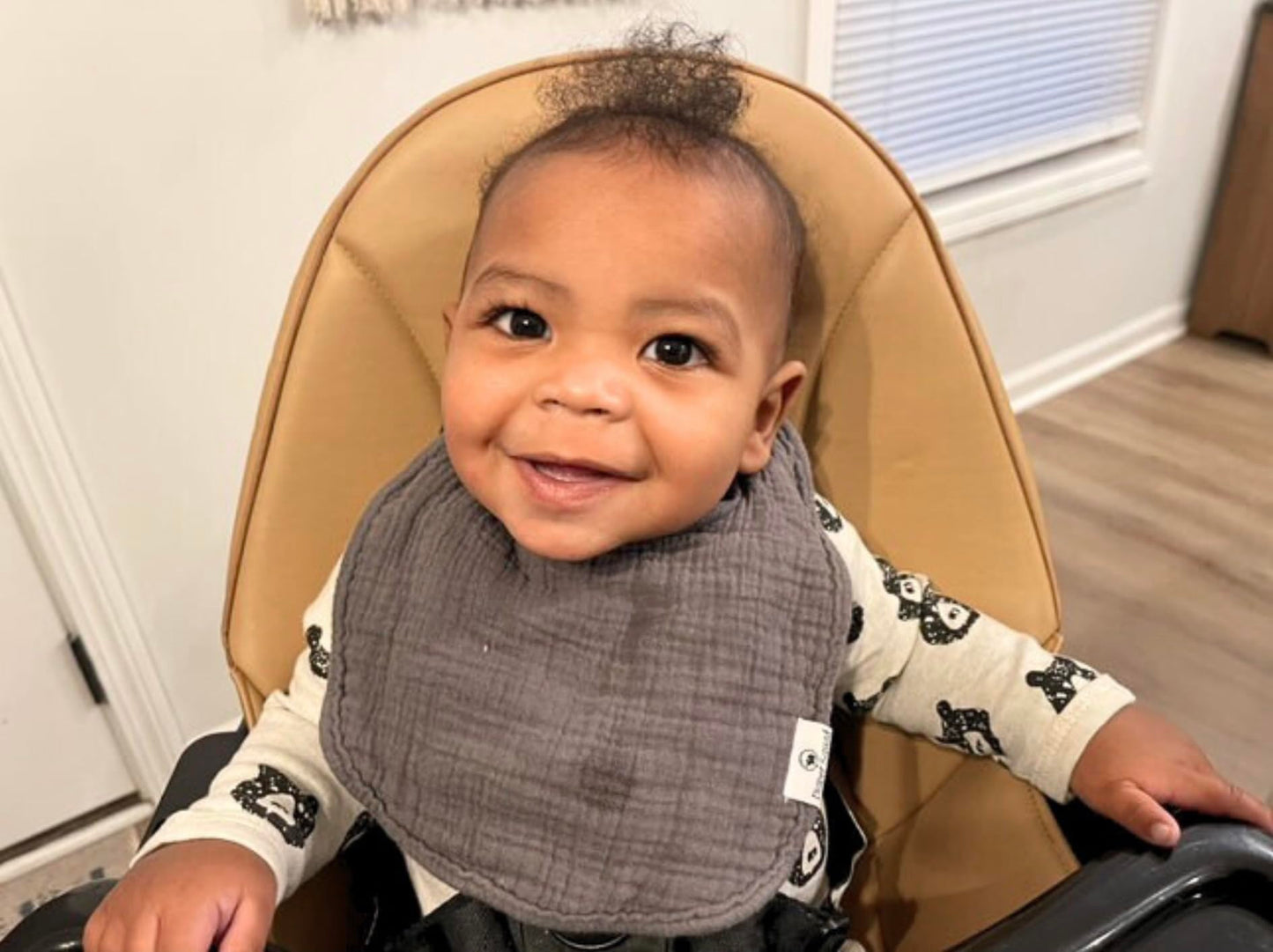 Diapersquad'S 5-Pack Baby Bibs For Drooling And Teething, Bibs For Boys, Baby Girl - Solid Cotton Baby Drool Bibs (Basics Tradit