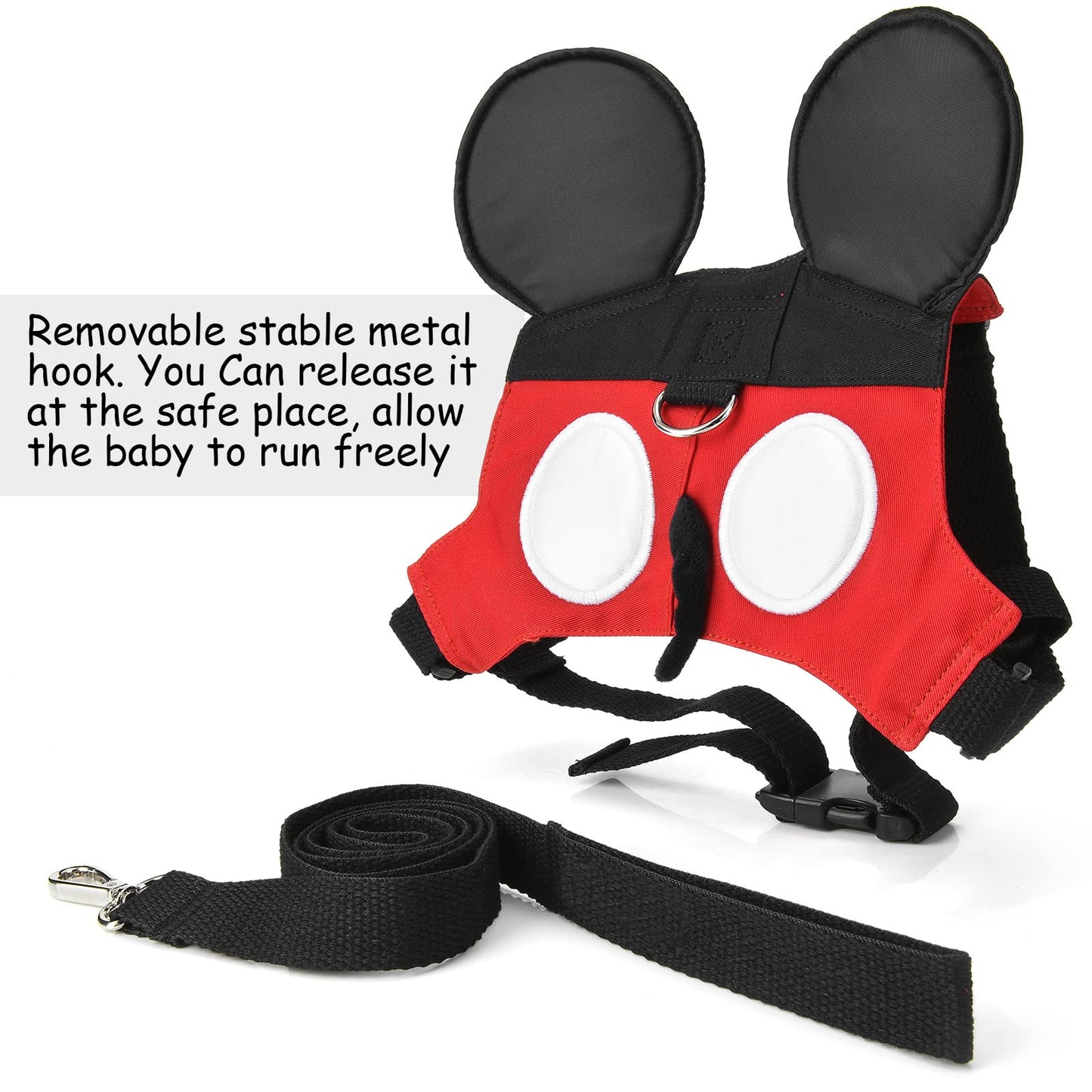 Toddler Leash & Harness, Yimidear Child Anti Lost Leash Baby Cute Safety Harness Belt Strap Hold Kids Close While Walking For Bo