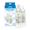Dr. Brown'S Natural Flow Anti-Colic Options+ Narrow Baby Bottle, Squirrel & Goat, 8 Oz/250 Ml, With Level 1 Slow Flow Nipple, Bp