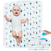 Changing Pad Liner Quilted Waterproof, Baby Changing Pad, Changing Table Pads, Anti Slip & Washable Baby Changing Mat, 27 ' X 1