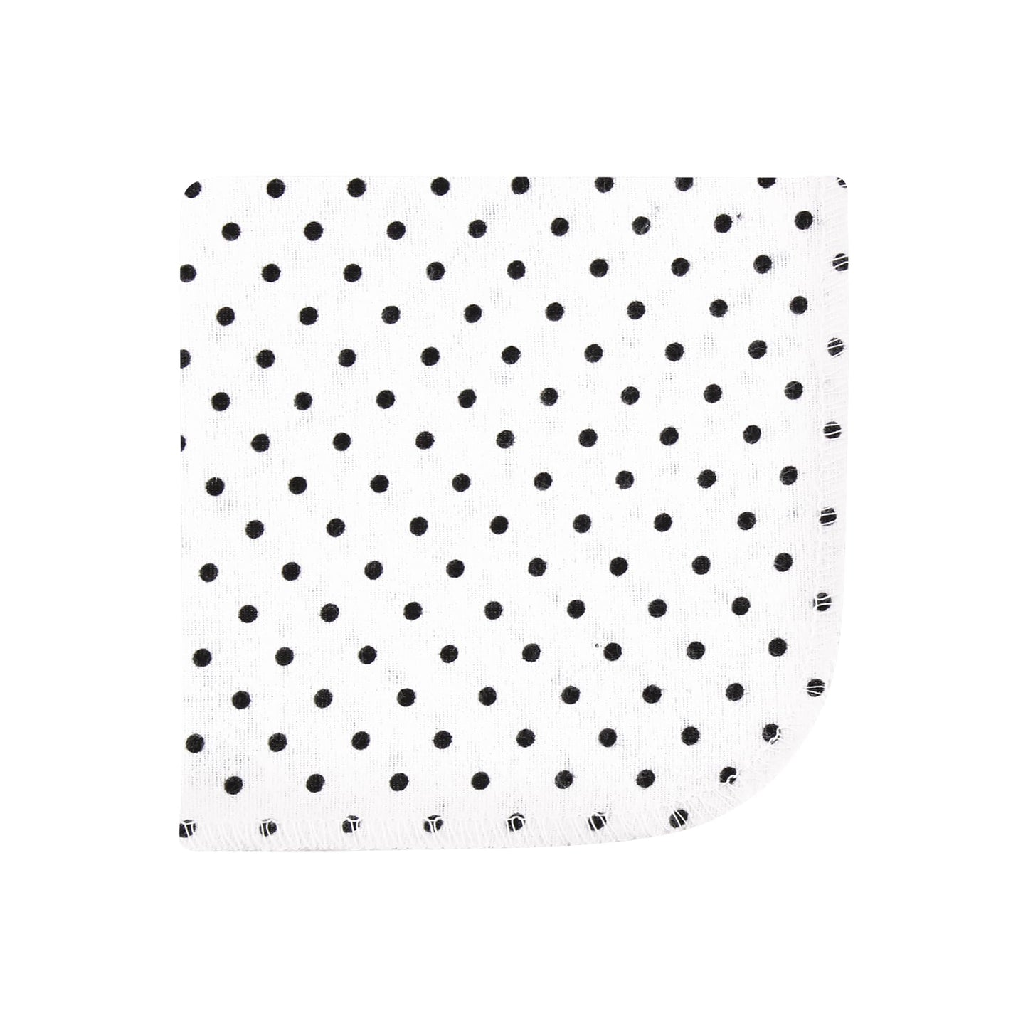 Hudson Baby Unisex Baby Flannel Cotton Washcloths, Pink Bows 10 Pack, One Size