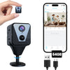 Funstorm 4K Security Camera with 64GB SD Card, Battery Powered Security Cam, 100-Day Standby, AI Human Detection, Night Vision,