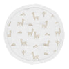 Sweet Jojo Designs Boho Llama Boy Or Girl Baby Playmat Tummy Time Infant Play Mat - Gender Neutral Beige Taupe Tan And White Boh