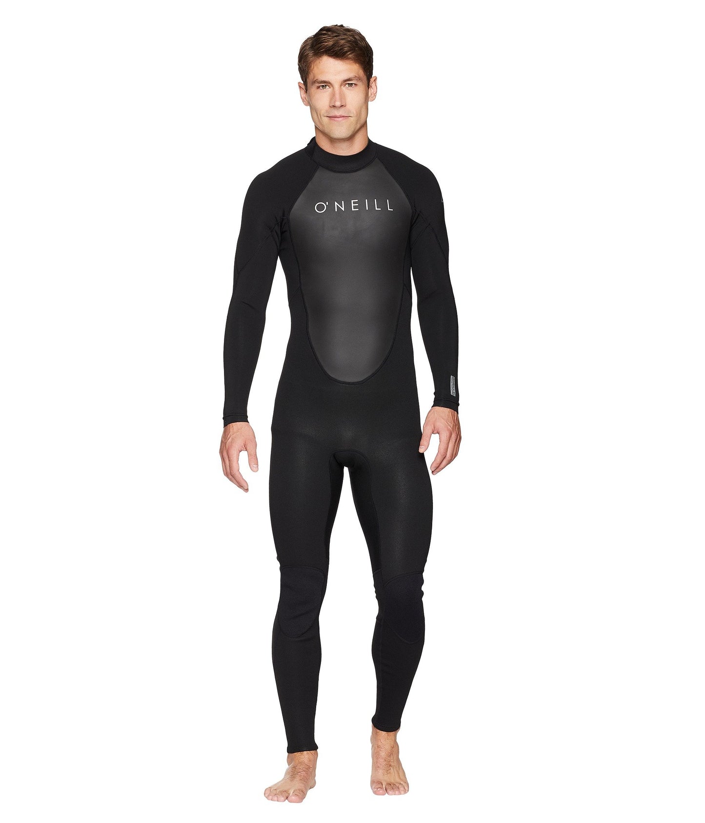 ONeill Mens Reactor-2 32mm Back Zip Full Wetsuit, BlackBlack, 3XL