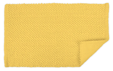 Dii Popcorn Bath Rug, 17X24, Yellow