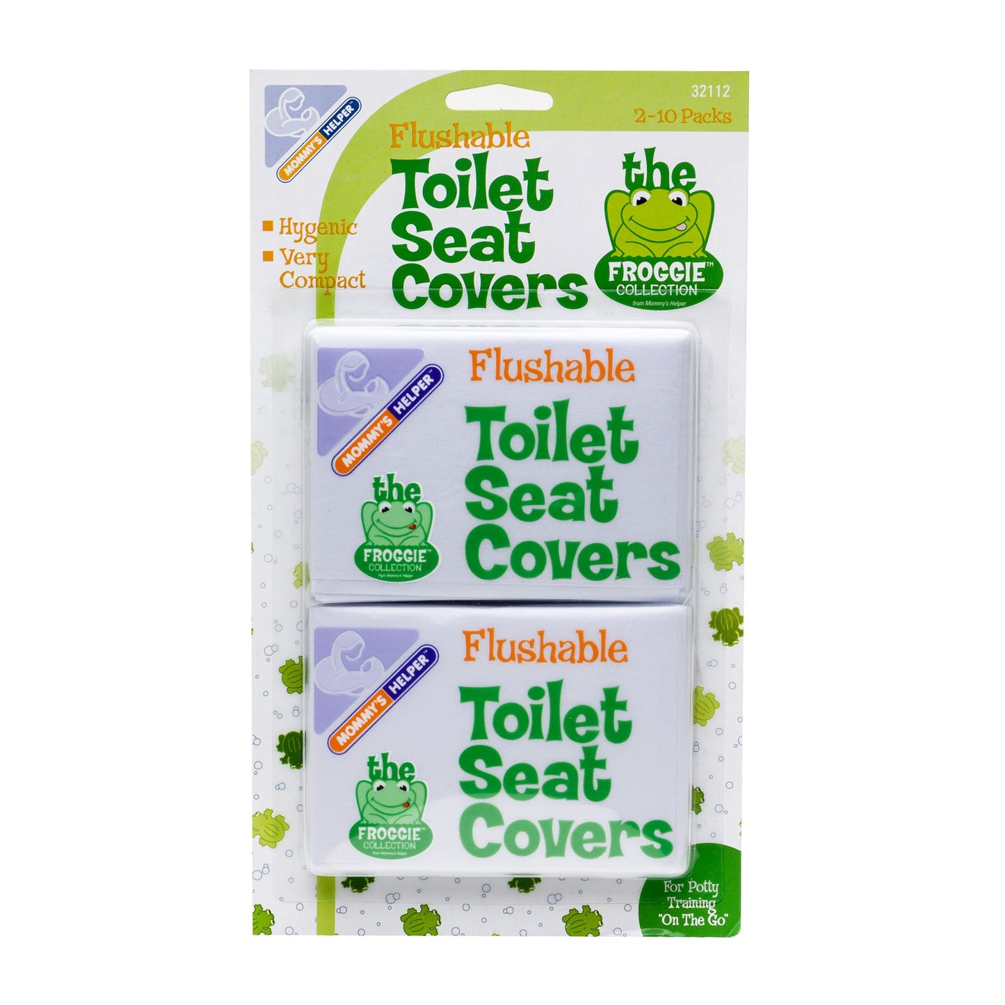 Mommy'S Helper Flushable Toilet Seat Covers, White