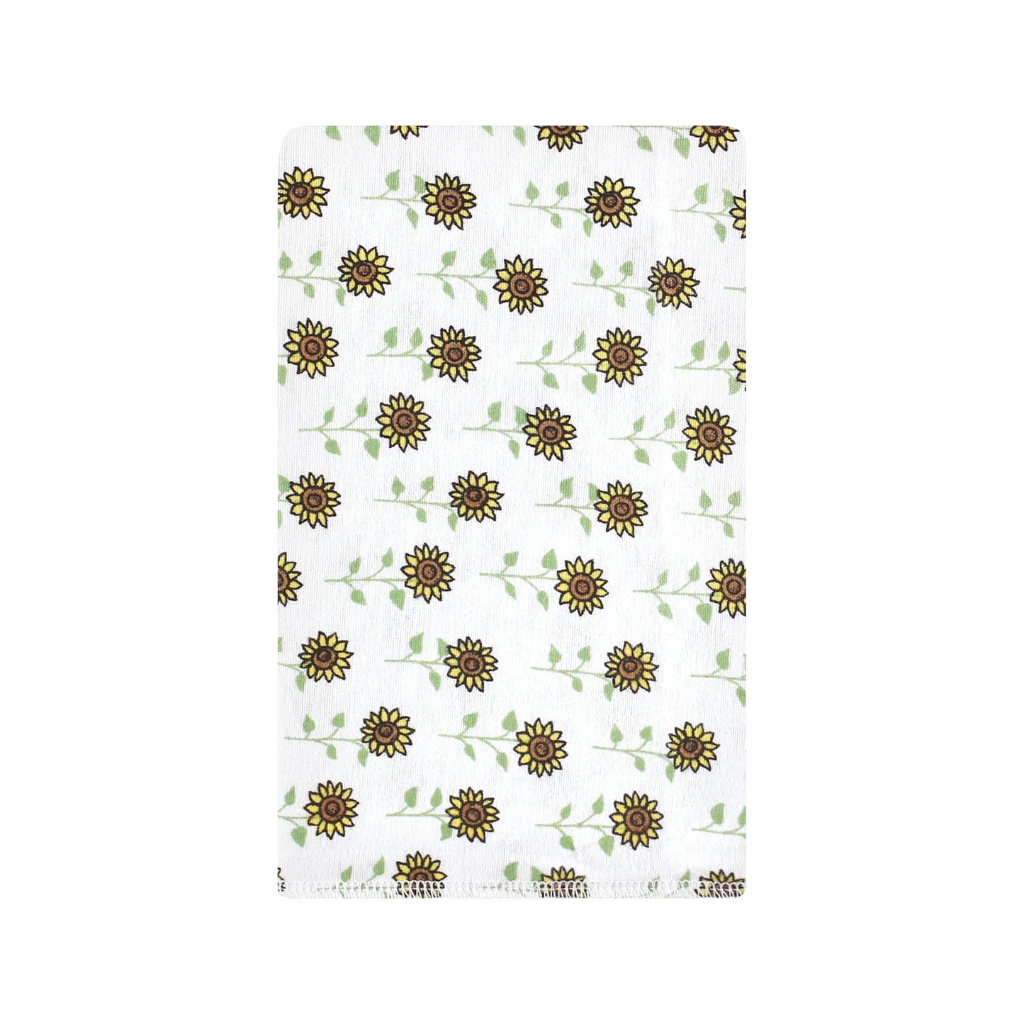 Hudson Baby Unisex Baby Cotton Flannel Burp Cloths, Girl Farm, One Size