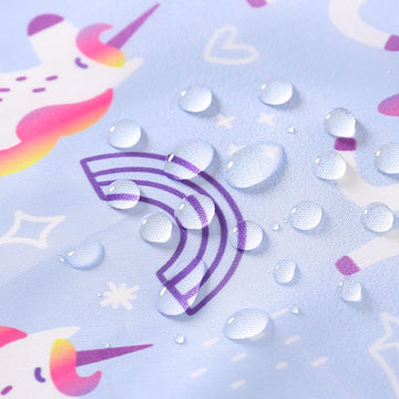 Haimoburg Long Sleeved Bibs, Pack Of 5,Lightweight Waterproof Shirt Bibs For Baby Toddler 6-30 Months