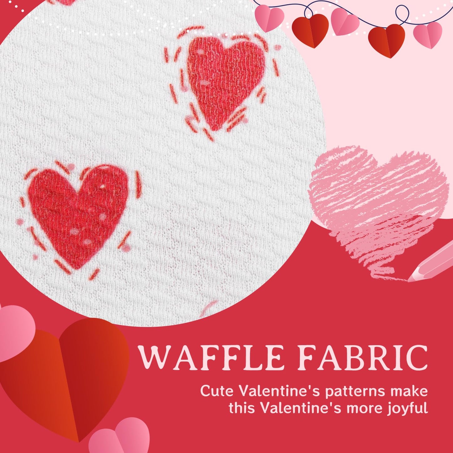 Oneninedream Valentines Bows For Baby Girls 6'' Large Nylon Headband Handmade Hairbands With Bows Red Light Pink Heart Valentine