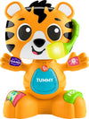 Fisher-Price Baby Learning Toy Link Squad Bop & Groove Tiger with Music & Lights for Ages 9+ Months, Compatible Only with Link S
