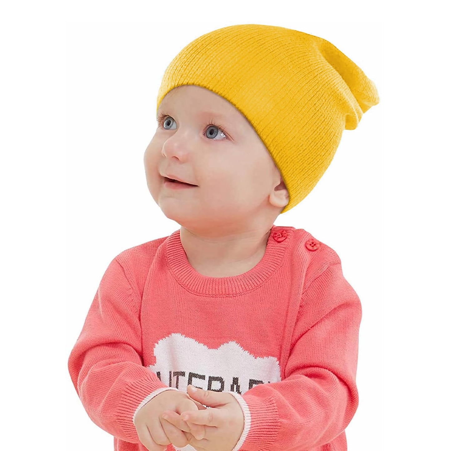 Century Star Beanie For Men Women Black Beanie Hat Soft Winter Beanies Cuff Beanie Skull Caps Knit Hats 01 Yellow One Size