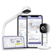 HUBBLE CONNECTED SkyVision Pro AI-Enhanced HD Smart Baby Monitor, 1 Camera, Parent Unit, Mounts, Smart Rollover & Cry Detection,