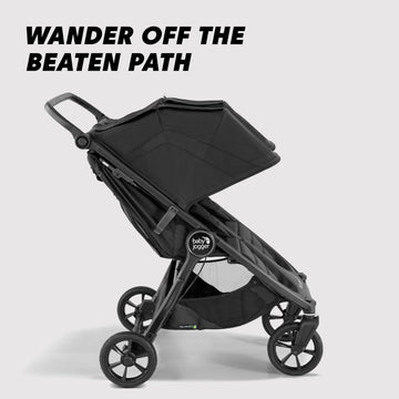 Baby Jogger City Mini Gt2 All-Terrain Double Stroller, Jet Black, Perfect For Newborn And Toddler, Compatible With Britax, Cybex