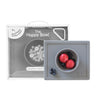 ezpz Happy Bowl - 24 Months + (Gray) - 100% Silicone Suction Bowl with Built-in Placemat - Dishwasher Safe