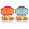 B.Box Snack Box (2-Pack) For Kids & Toddlers: 2 Compartment Snack Containers, Mini Bento Box, Lunch Box. Leak Proof, Bpa Free, D