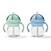 Oxo Tot Transitions Straw Cup With Handles 6 Oz. - Opal And Dusk - 2 Pack