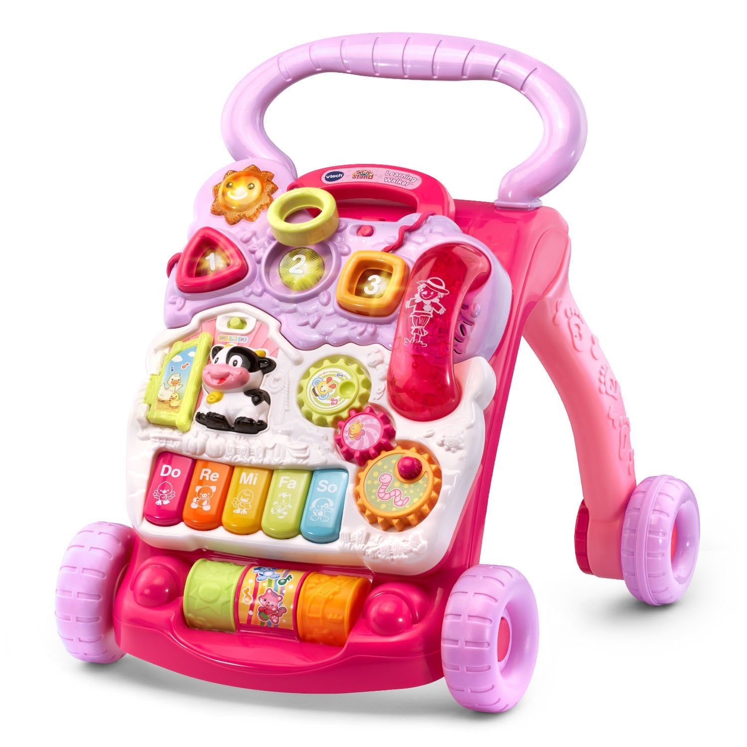Vtech Sit-To-Stand Learning Walker (Frustration Free Packaging), Pink