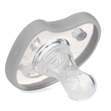 Dr. Talbot'S Soft-Flex Orthodontic Pacifiers 6-12 Months, Blue/Gray, 2 Pack